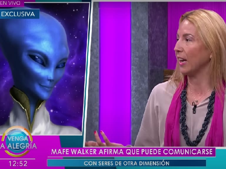 ¿Quién es Mafe Walker? La mujer que asegura ser un portal galáctico y hablar el idioma extraterrestre