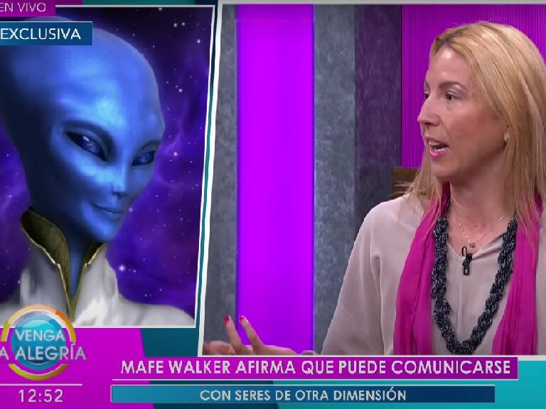 ¿Quién es Mafe Walker? La mujer que asegura ser un portal galáctico y hablar el idioma extraterrestre