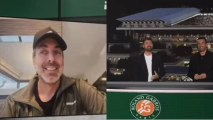 “Me cago todo si me pasa”: instenso temblor en Chile sorprende a Nicolás Massú en plena transmisión en vivo