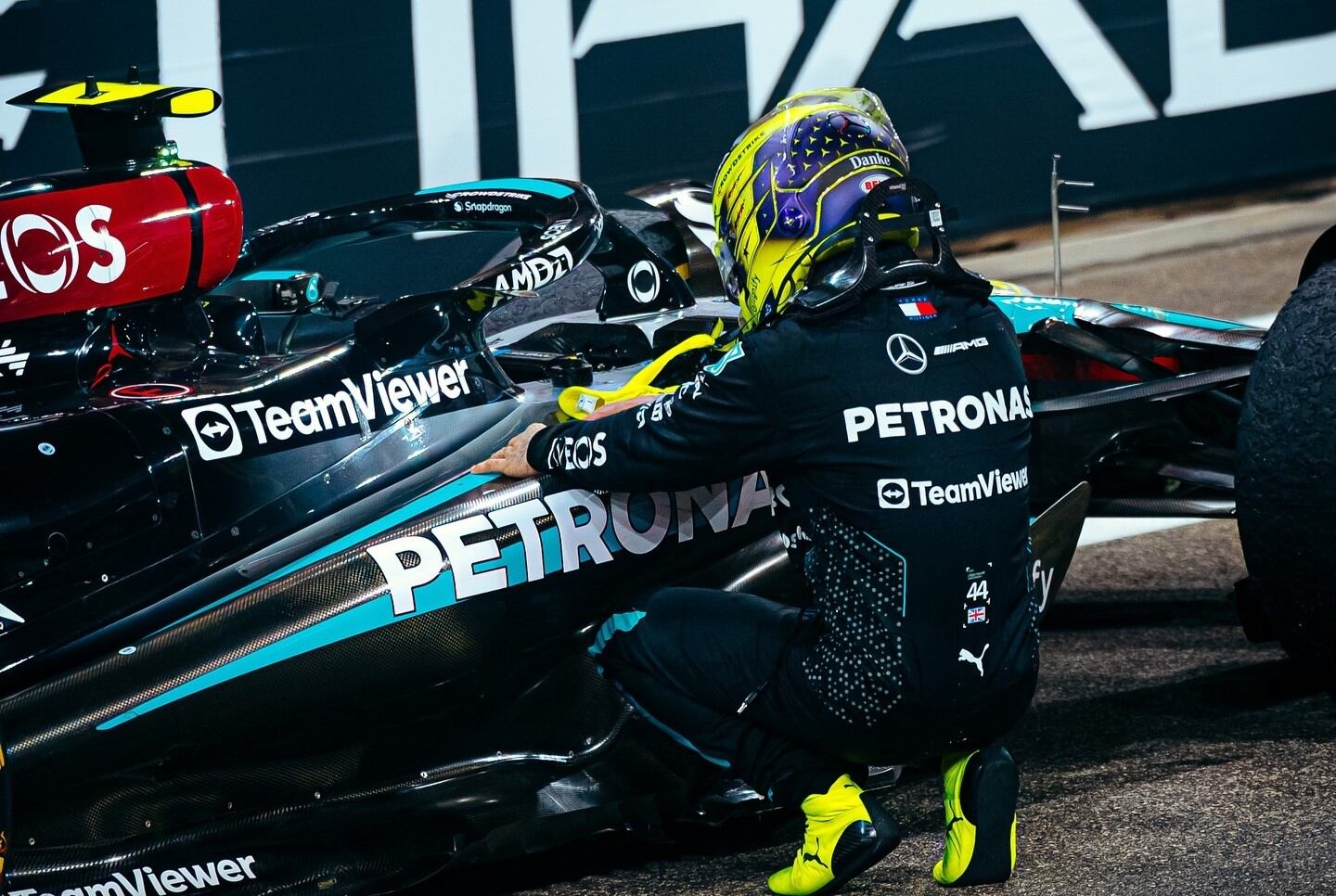 “Juntos creímos”: Lewis Hamilton le dijo adiós en pista a Mercedes después de 12 años | X: Mercedes AMG F1