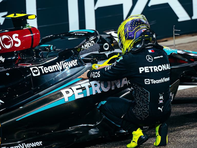 “Juntos creímos”: Lewis Hamilton le dijo adiós en pista a Mercedes después de 12 años | X: Mercedes AMG F1