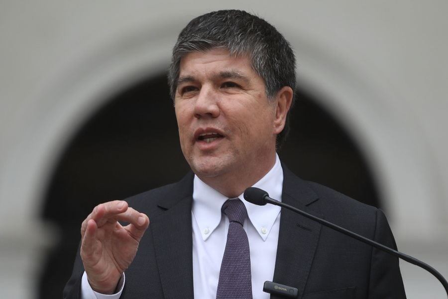 El subsecretario del Interior, Manuel Monsalve