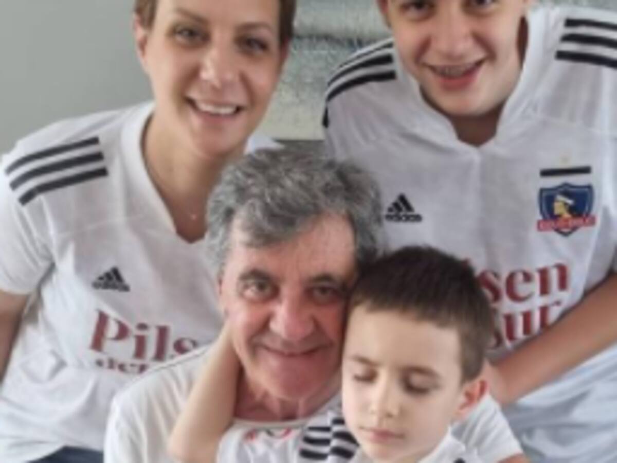Mirko Jozic celebra los 30 años de la Copa Libertadores de Colo Colo con su familia