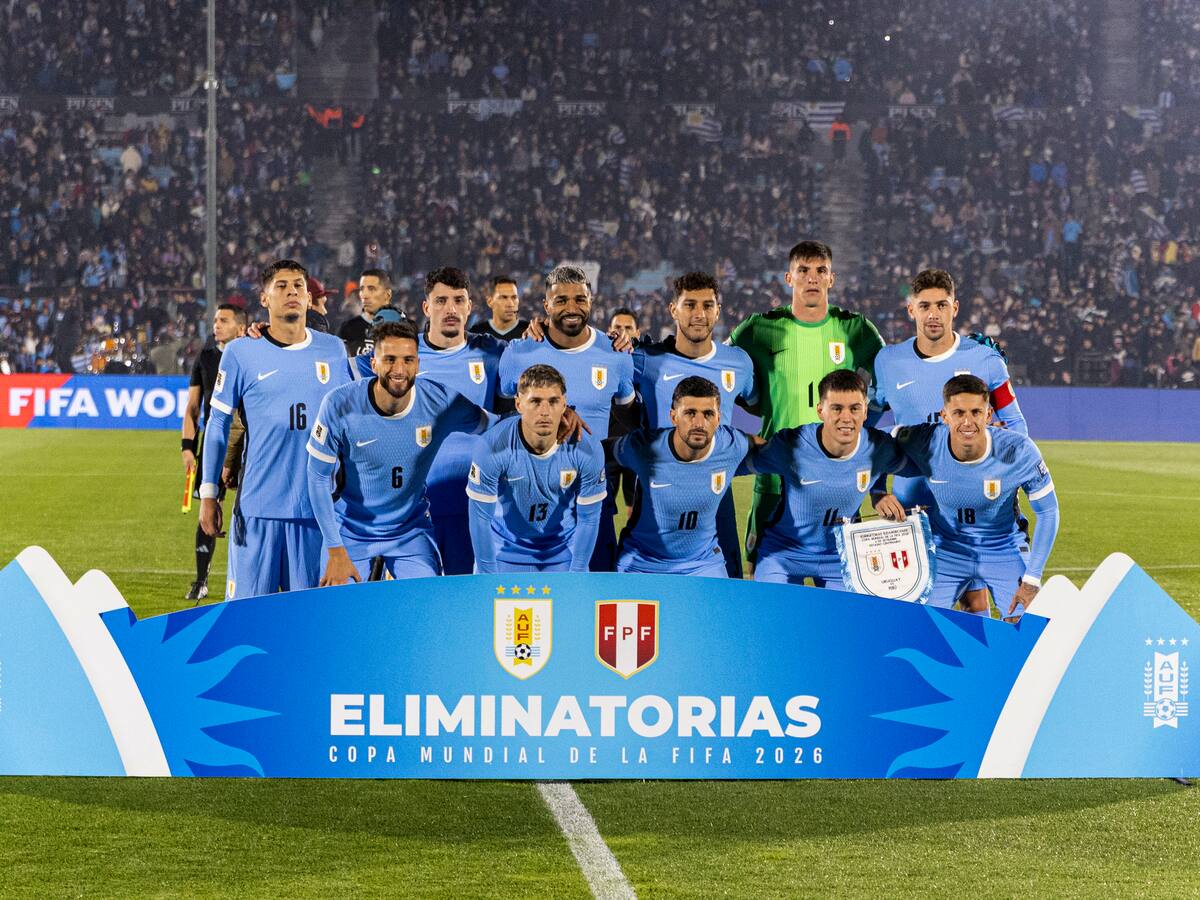 Pese a tener bajas: los cracks de Uruguay que enfrentarán a Chile en la última fecha de Eliminatorias