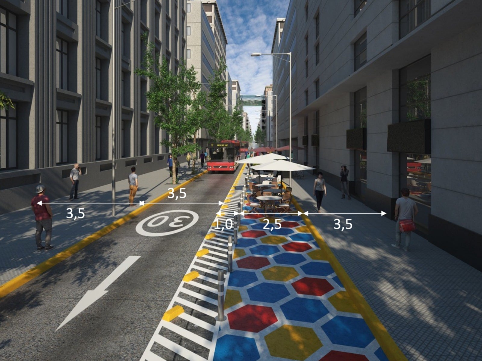 Cierre de paseo peatonal en calle Bandera: este será el nuevo plan de circulación