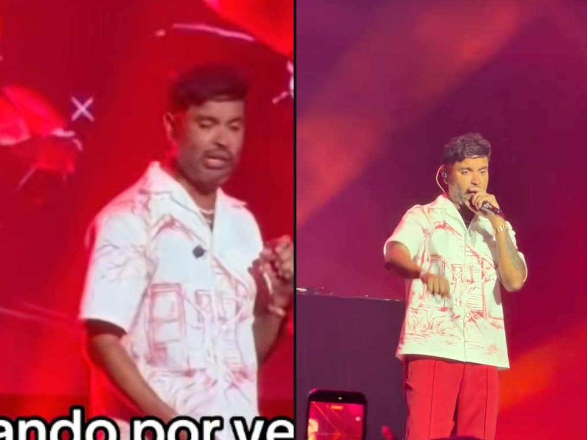 “Cayó de nariz en un saco de...”: registros de Zion en concierto generan preocupación en redes