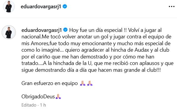 Captura: @eduardovargasjr1
