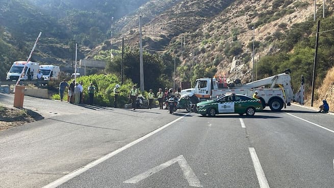 Accidente en Túnel Lo Prado provoca congestión de varias horas en Ruta 68
