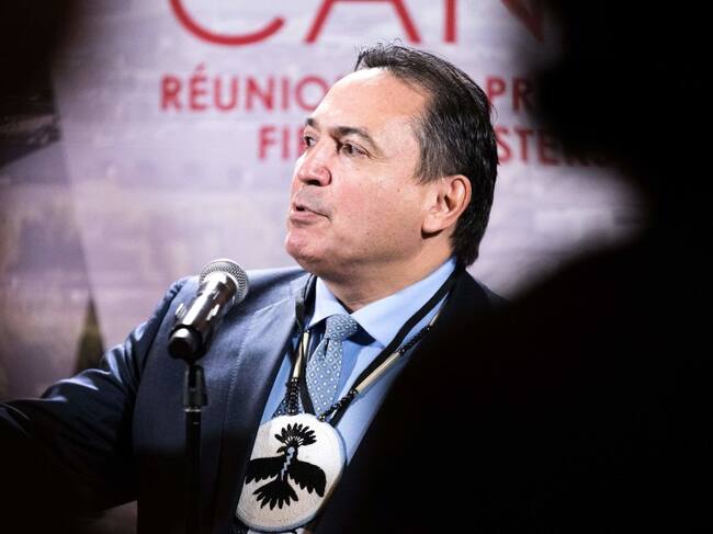 El jefe de la Asamblea de Primeras Naciones de Canadá Perry Bellegarde