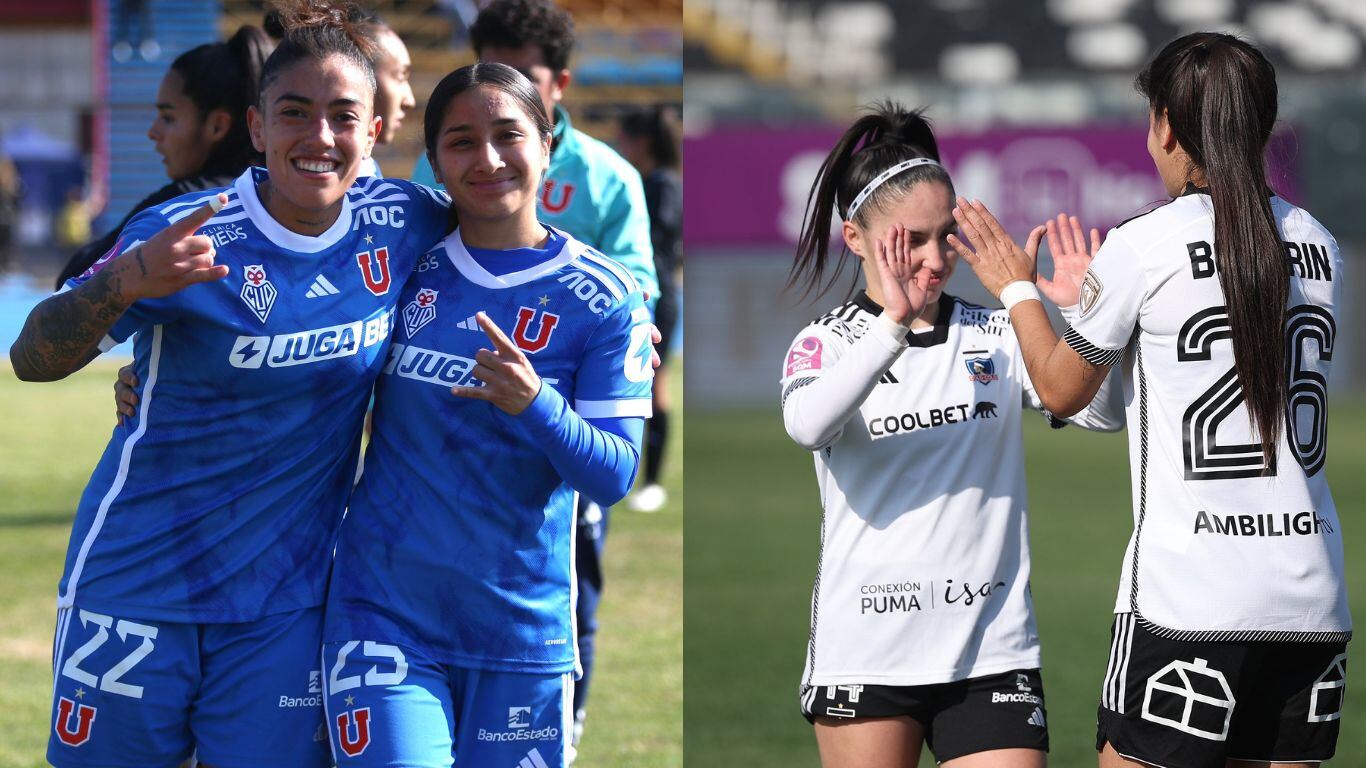 La U y Colo Colo femeninos sumaron goleadas y siguen su lucha por el liderato del torneo | Redes sociales