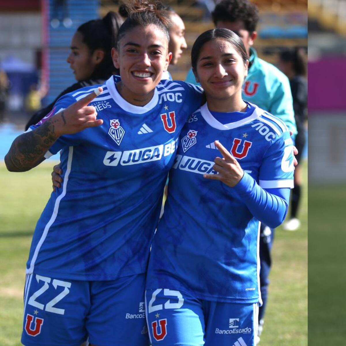 La U y Colo Colo femeninos sumaron goleadas y siguen su lucha por el liderato del torneo
