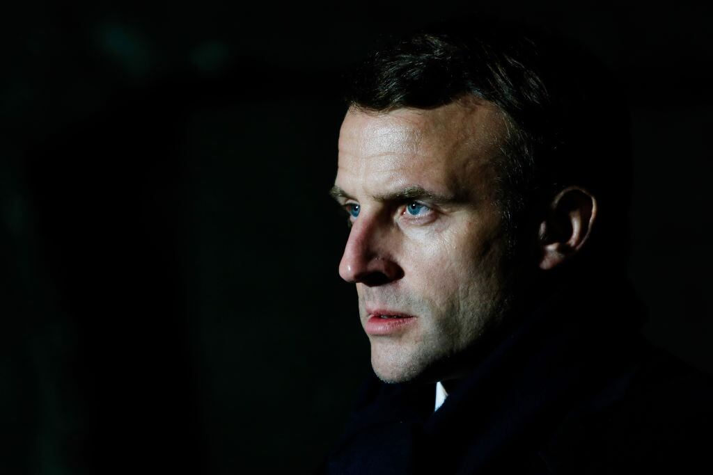 El presidente francés Emmanuel Macron