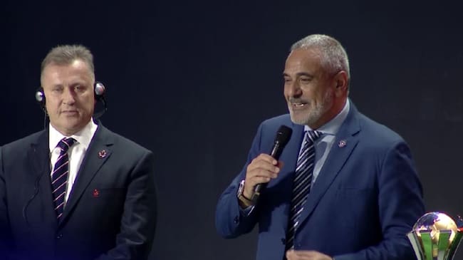 Pablo Milad celebra designación del Mundial Sub 20 en cumbre de la FIFA | Captura
