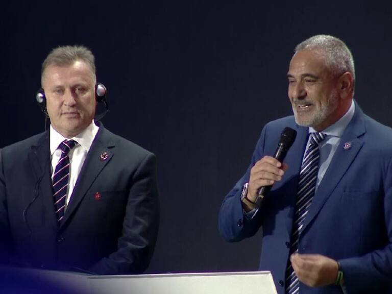 Pablo Milad celebra designación del Mundial Sub 20 en cumbre de la FIFA | Captura