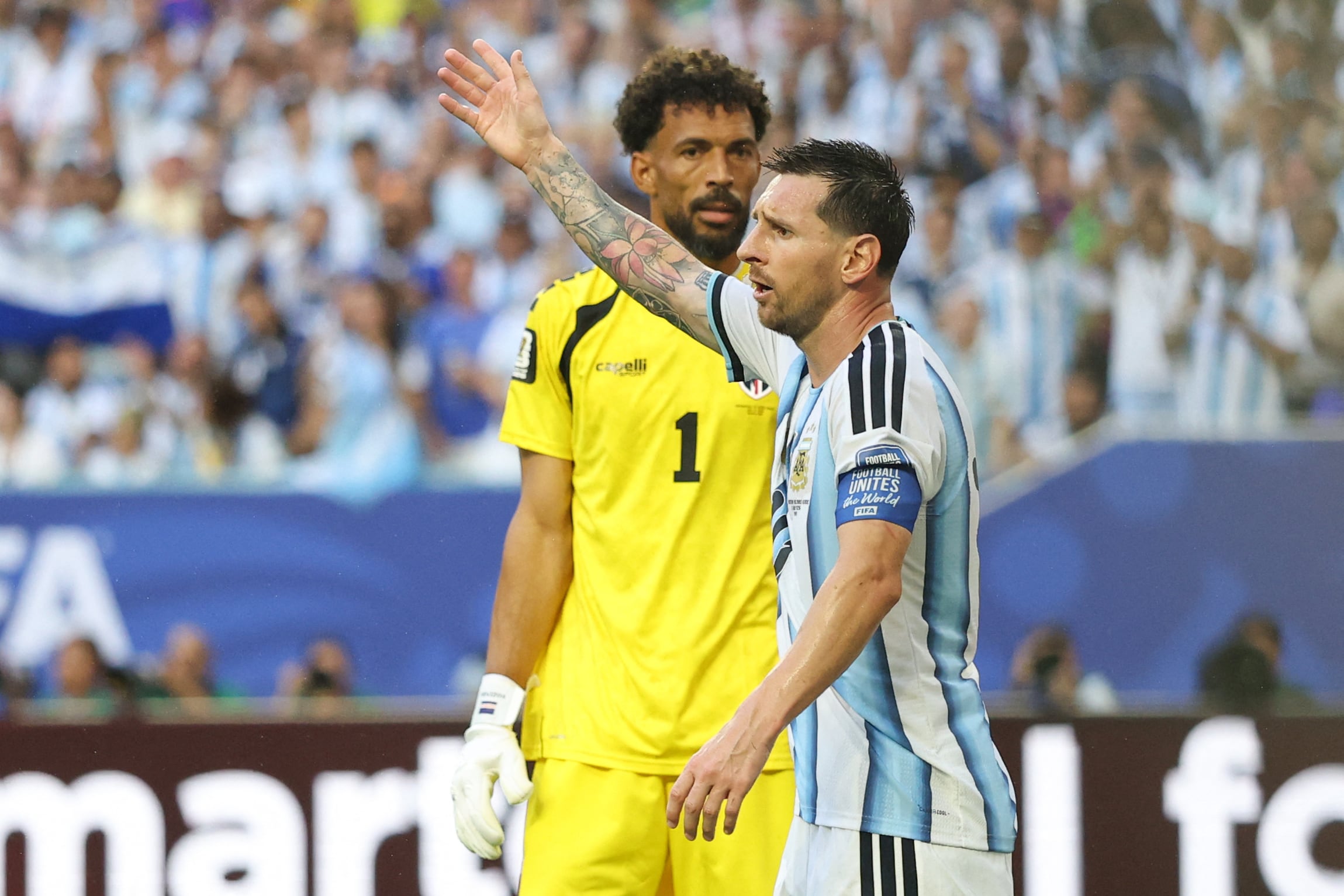 Lionel Messi, capitán de Argentina | Getty Images