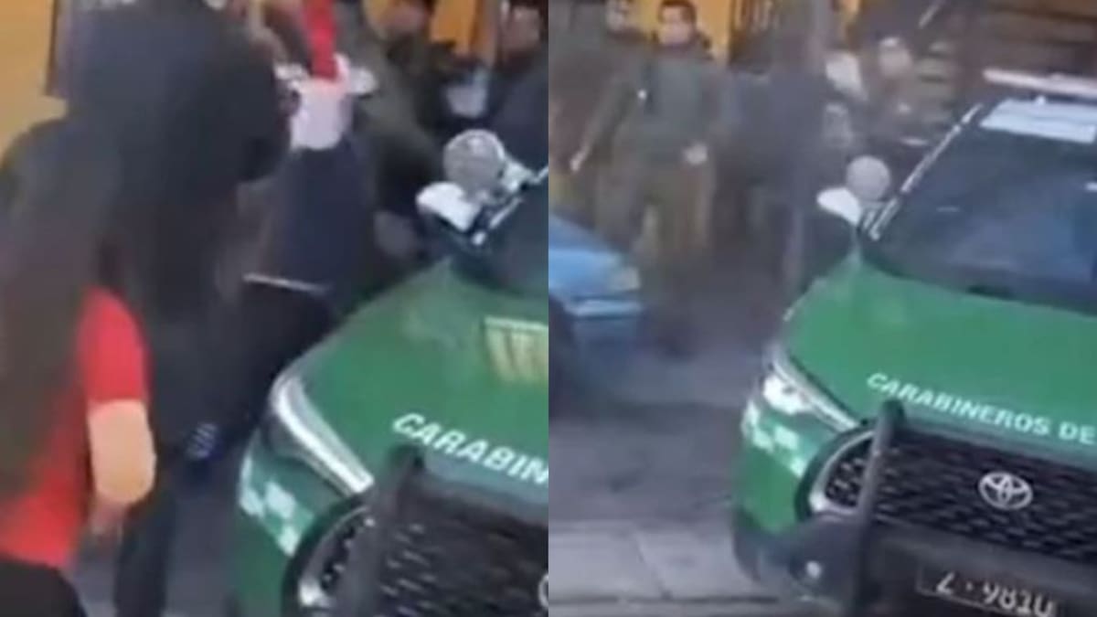 Carabineros son agredidos por turba en Talagante en medio de operativo policial