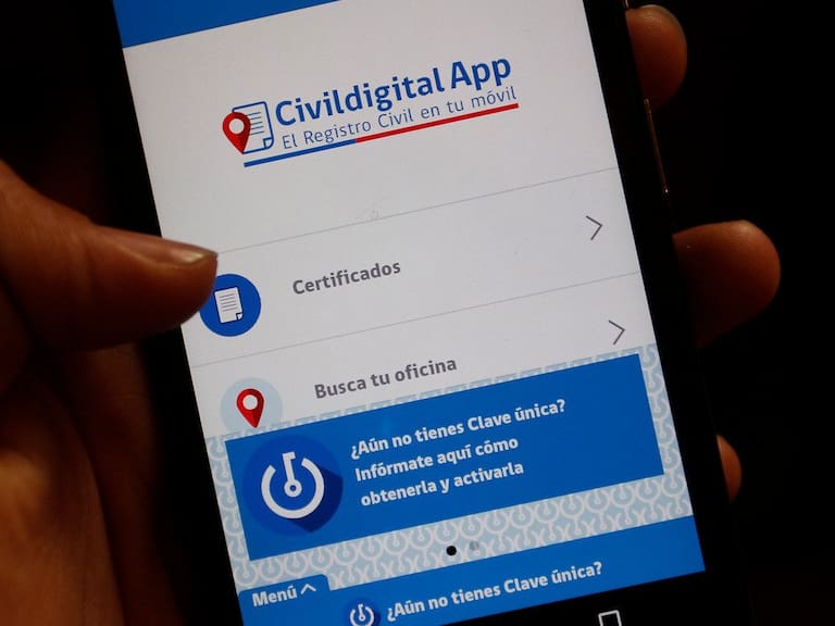Registro Civil informó que ya se puede obtener Clave Única a través del celular