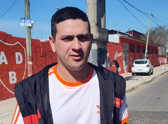Hincha involucrado en los incidentes ante la U