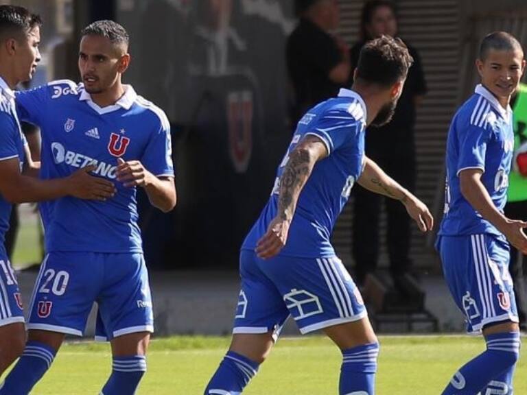 El tempranero primer gol de Nicolás Guerra para la U en el amistoso contra Talleres