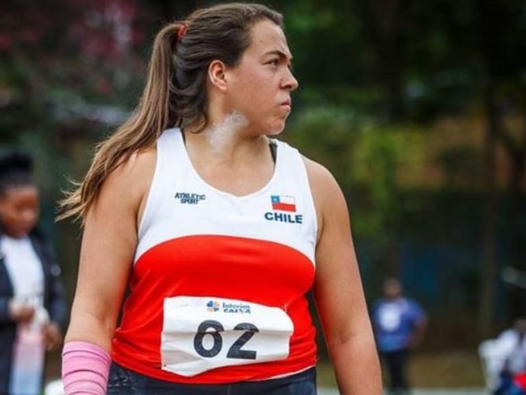 Ivana Gallardo anticipa el lanzamiento de la bala en Santiago 2023: "El nivel panamericano es bastante más alto, pero es un buen apronte ser la mejor de Sudamérica"