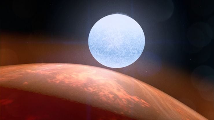 KELT-9b - Exoplaneta oxigeno