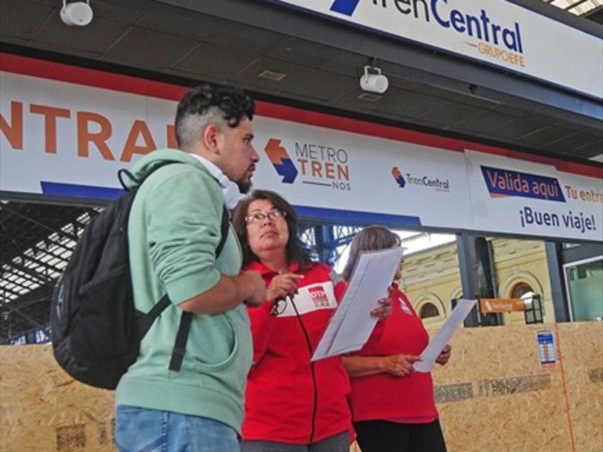 Tren Central sobre huelga: «El sindicato ha mantenido una posición de intransigencia»