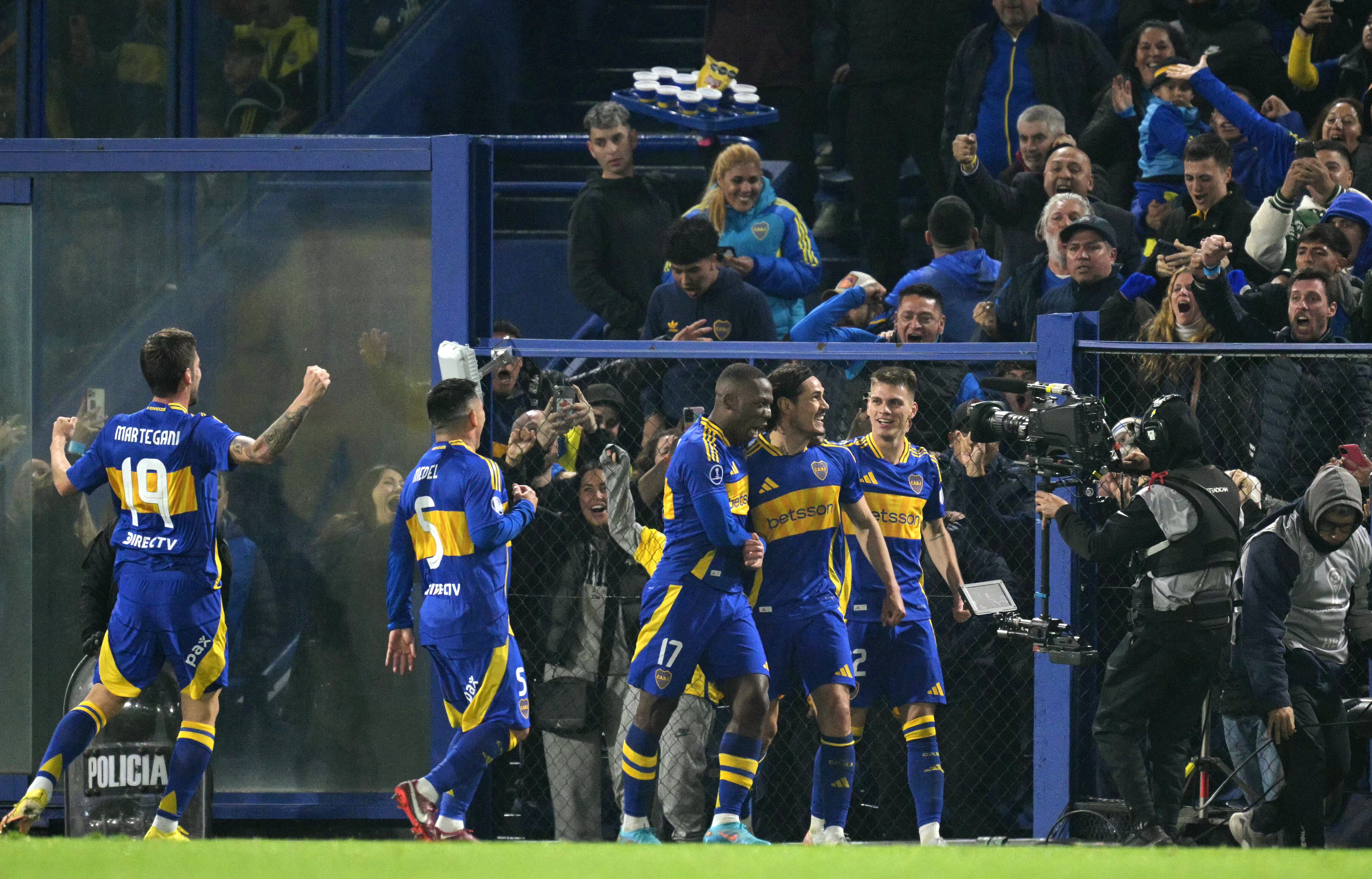 Gary Medel fue titular en victoria de Boca sobre Cruzeiro por los 8vos de Copa Sudamericana | Getty Images