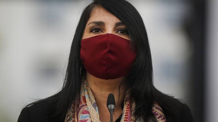 Karla Rubilar tras reunión con comuneros mapuche