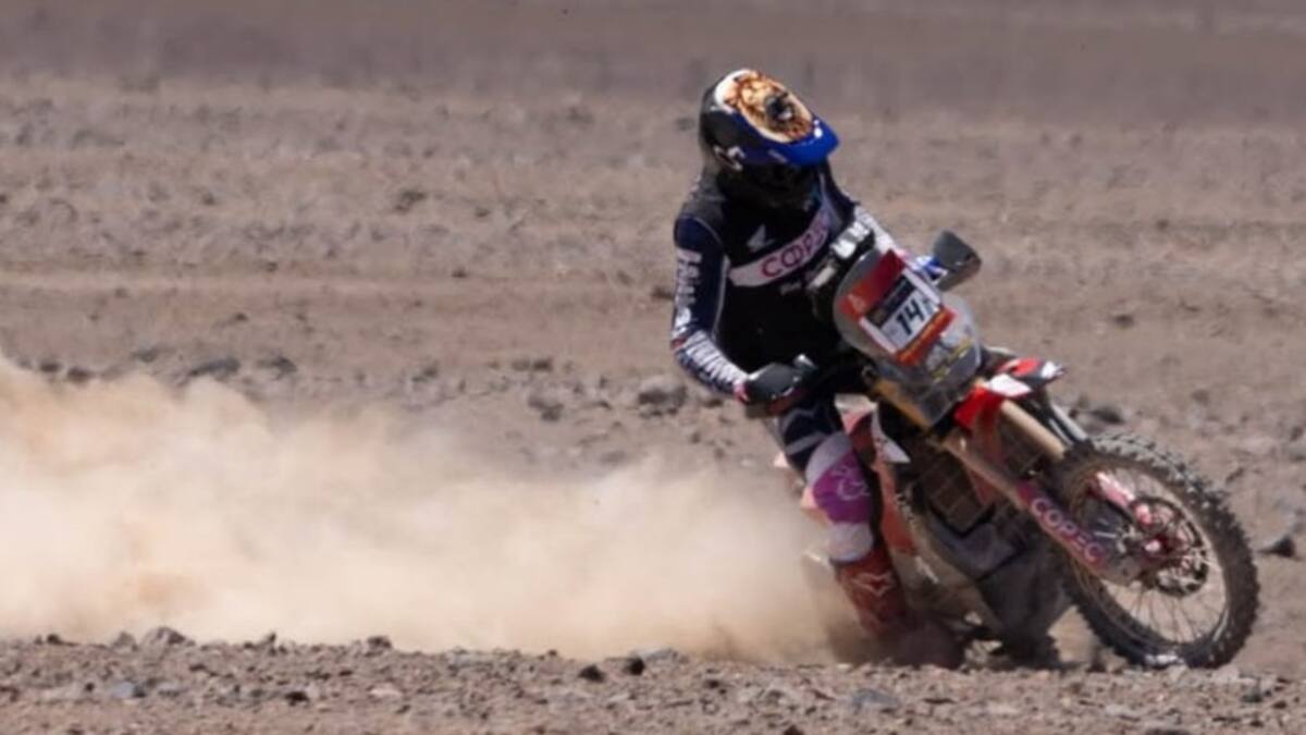 Debutará en el Rally Dakar con 27 años: “Se necesita mucha experiencia, pero he hecho una buena pega”