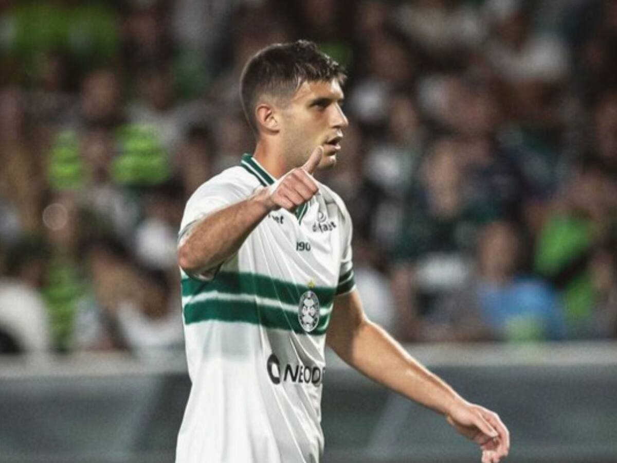 Se aleja de la UC: Coritiba negocia el traspaso de Benjamín Kuscevic a otro equipo del Brasileirao