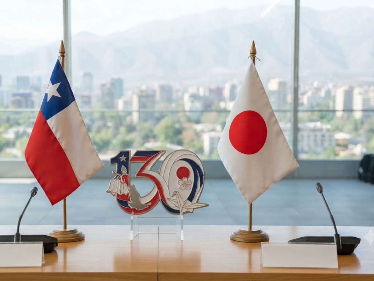 130 años de historia: Japón y Chile abren concurso para crear logo de celebración de relaciones diplomáticas