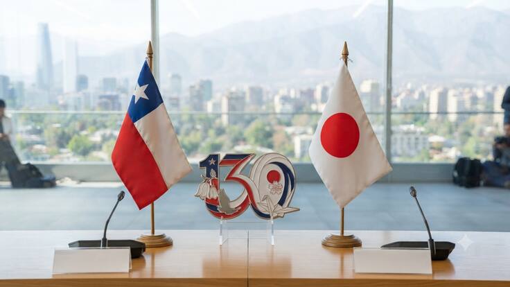 130 años de historia: Japón y Chile abren concurso para crear logo de celebración de relaciones diplomáticas