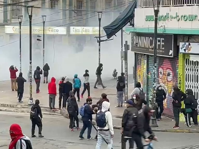 Protestas en Valparaíso