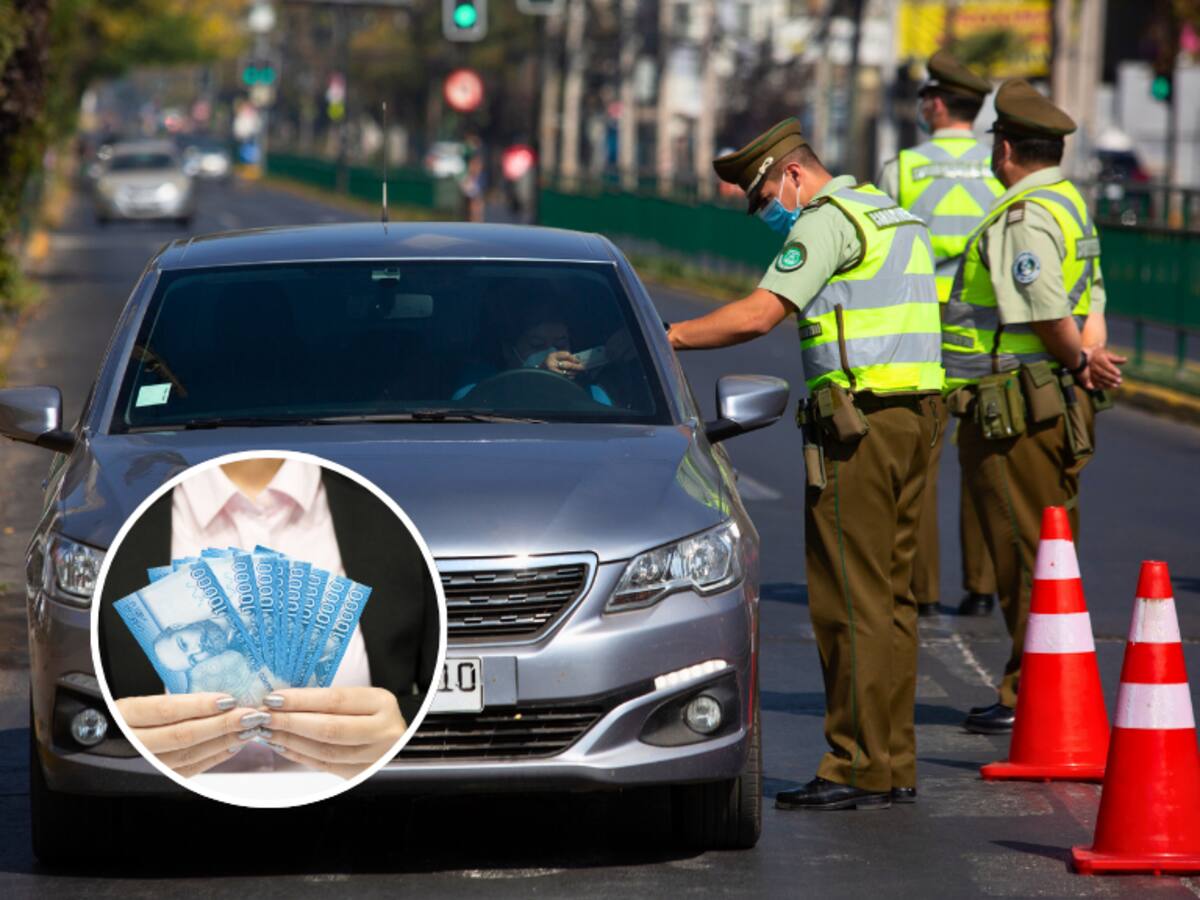 Te podrían cobrar hasta $104 mil: la común e imprudente infracción de tránsito que conductores cometen a diario