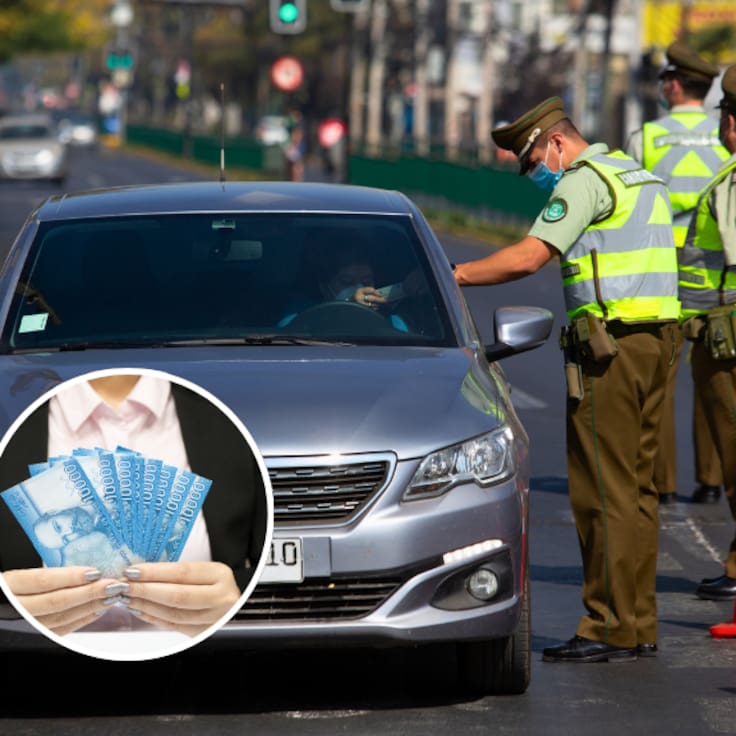 Te podrían cobrar hasta $104 mil: la común e imprudente infracción de tránsito que conductores cometen a diario