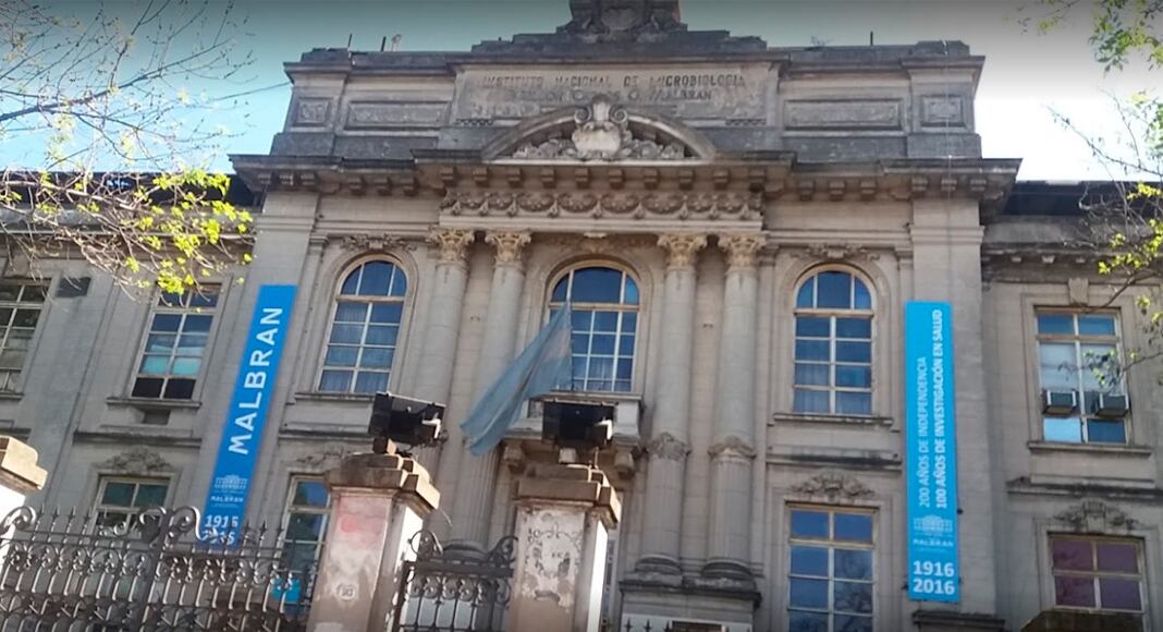 La sede del Instituto Doctor Carlos Malbrán de Argentina