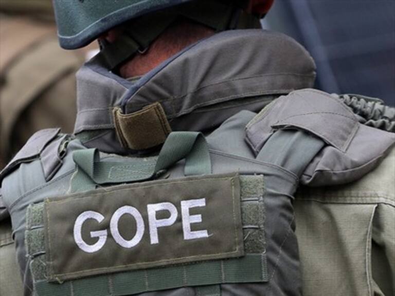 GOPE realizó operativo por un encendedor con forma de granada