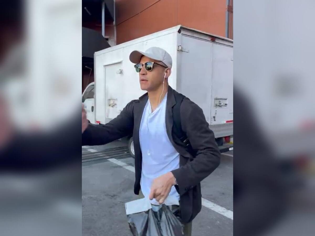 En completo silencio: así fue la llegada de Alexis Sánchez a Chile para sumarse a La Roja
