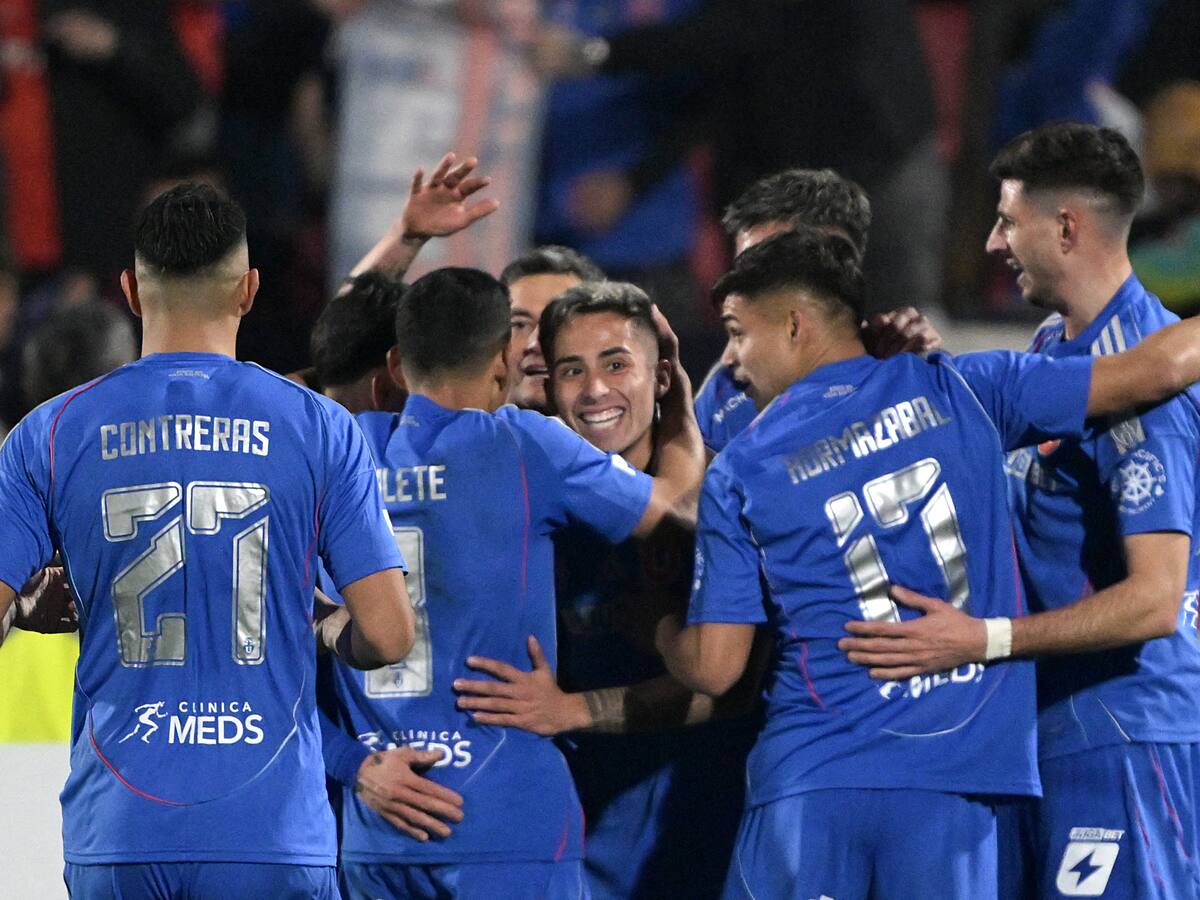 Tres goles en menos de 10 minutos: los tantos para la goleada de la U de Chile ante Guaraní