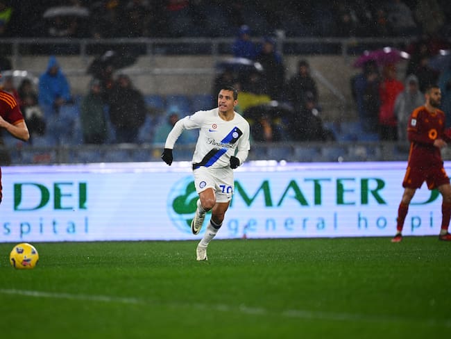 Participó de un gol y casi anota: Alexis Sánchez dice presente en goleada del Inter ante la Roma por la Serie A