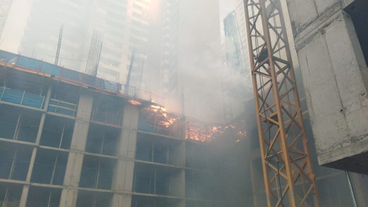 Incendio Estación Central