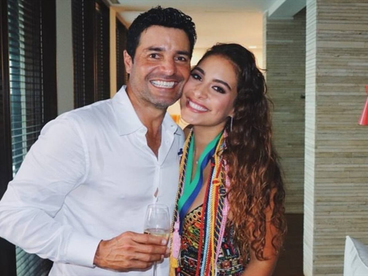 Hija menor de Chayanne es toda una celebridad en Instagram