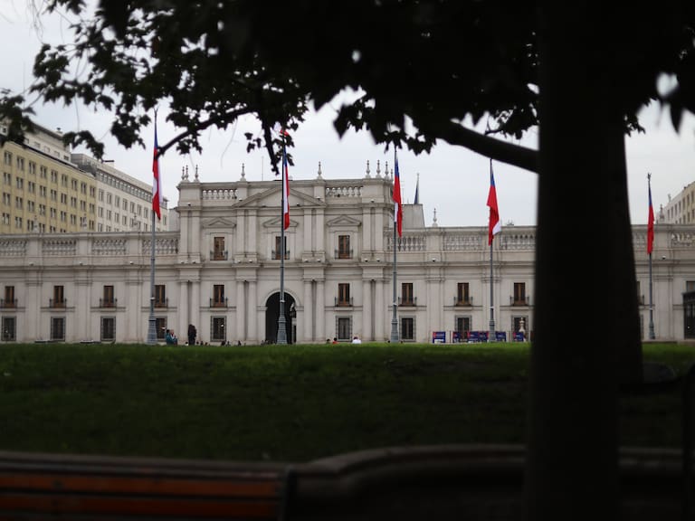Fotos del frontis del Palacio de La Moneda.FOTO: SEBASTIAN BELTRAN GAETE/AGENCIAUNO
