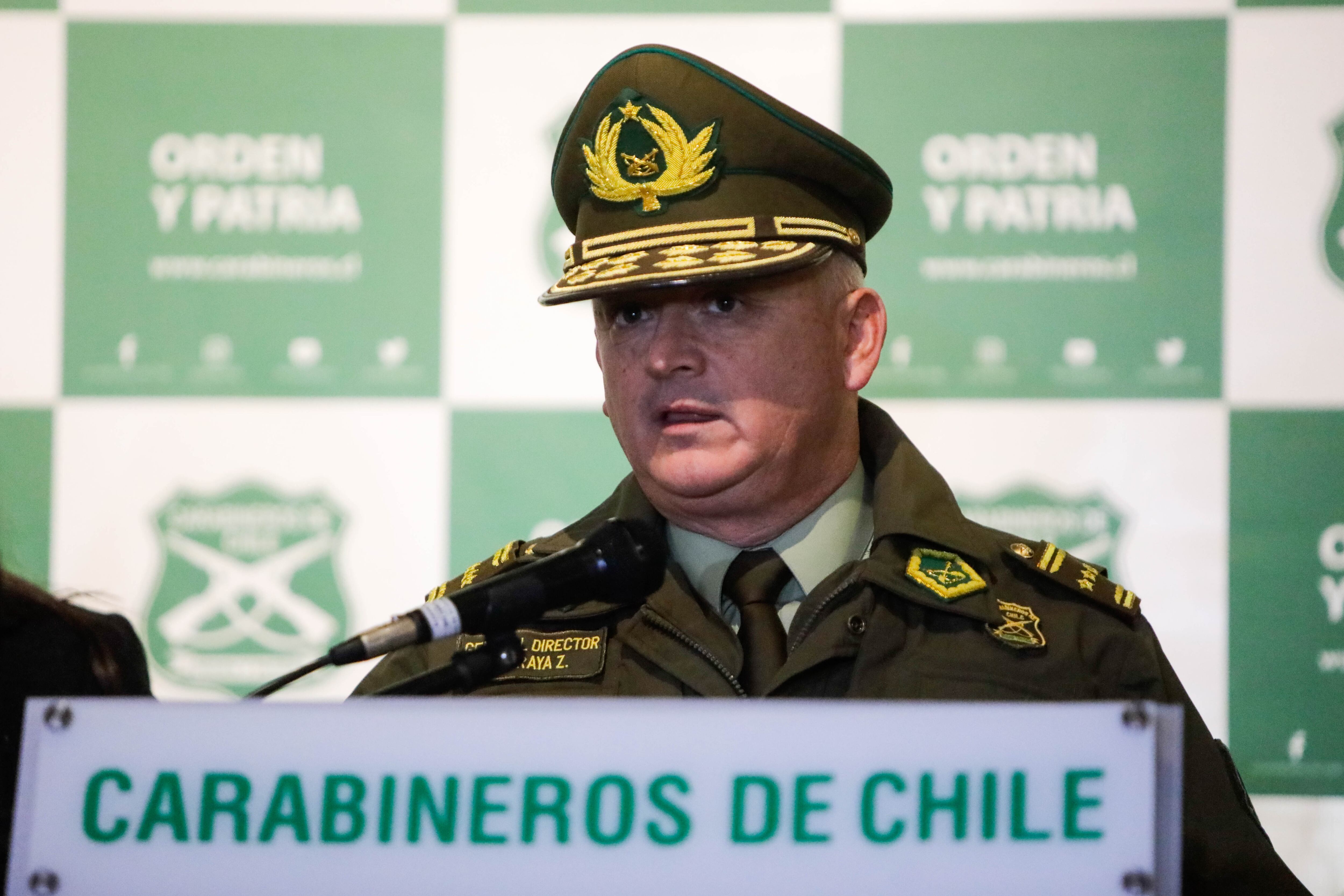 Marcelo Araya, general director de Carabineros