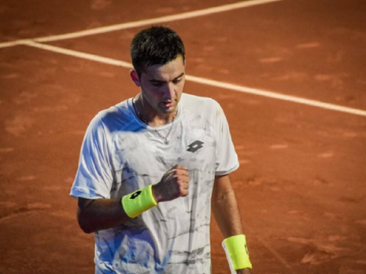 Tomás Barrios sigue firme en Italia: sumó su segundo triunfo seguido y avanzó a cuartos en el Challenger de Vicenza