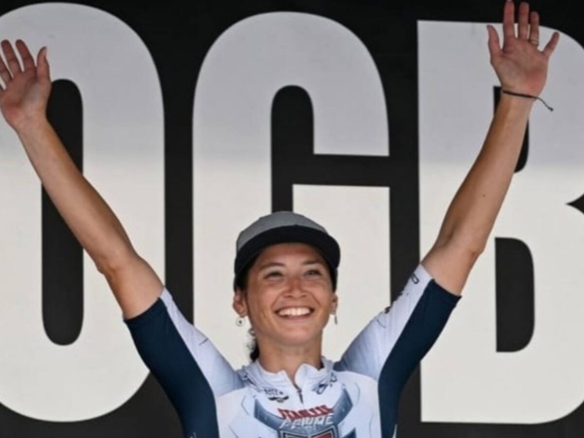 Paola Muñoz es campeona en una de las pruebas de ciclismo omnium más importantes de EE.UU: “Tener a mi hija cuidándome en carrera fue muy lindo”