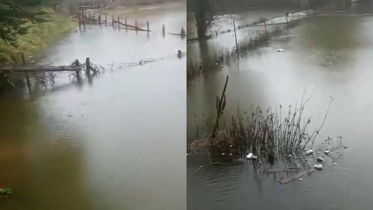Senapred declara Alerta Roja para la comuna de Osorno por riesgo de desborde