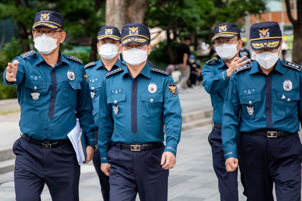 El alto mando de la policía de Corea del Sur