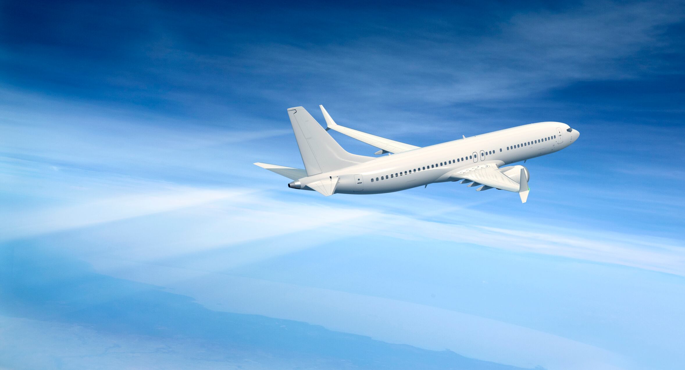 ¿Por qué casi todos los aviones comerciales se pintan de blanco? Hay más de una explicación