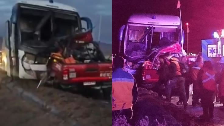 Tragedia en San Pedro de Atacama: choque entre bus y automóvil deja cuatro muertos